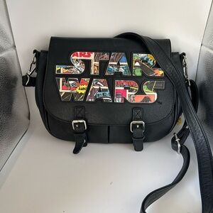 Loungefly Star Wars Black Crossbody Bag